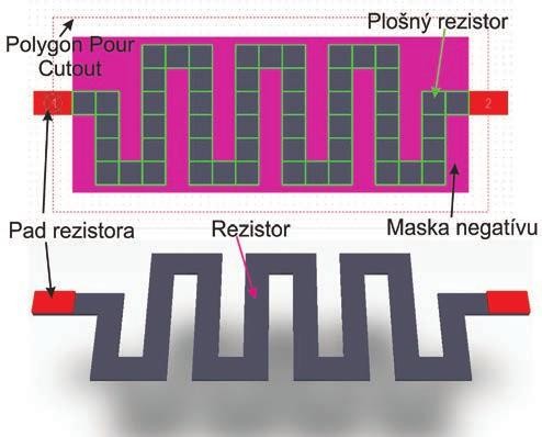 Vnorené rezistory v Altium Designeri 6b